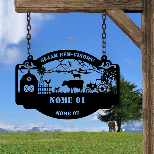 Placa Fazenda V
