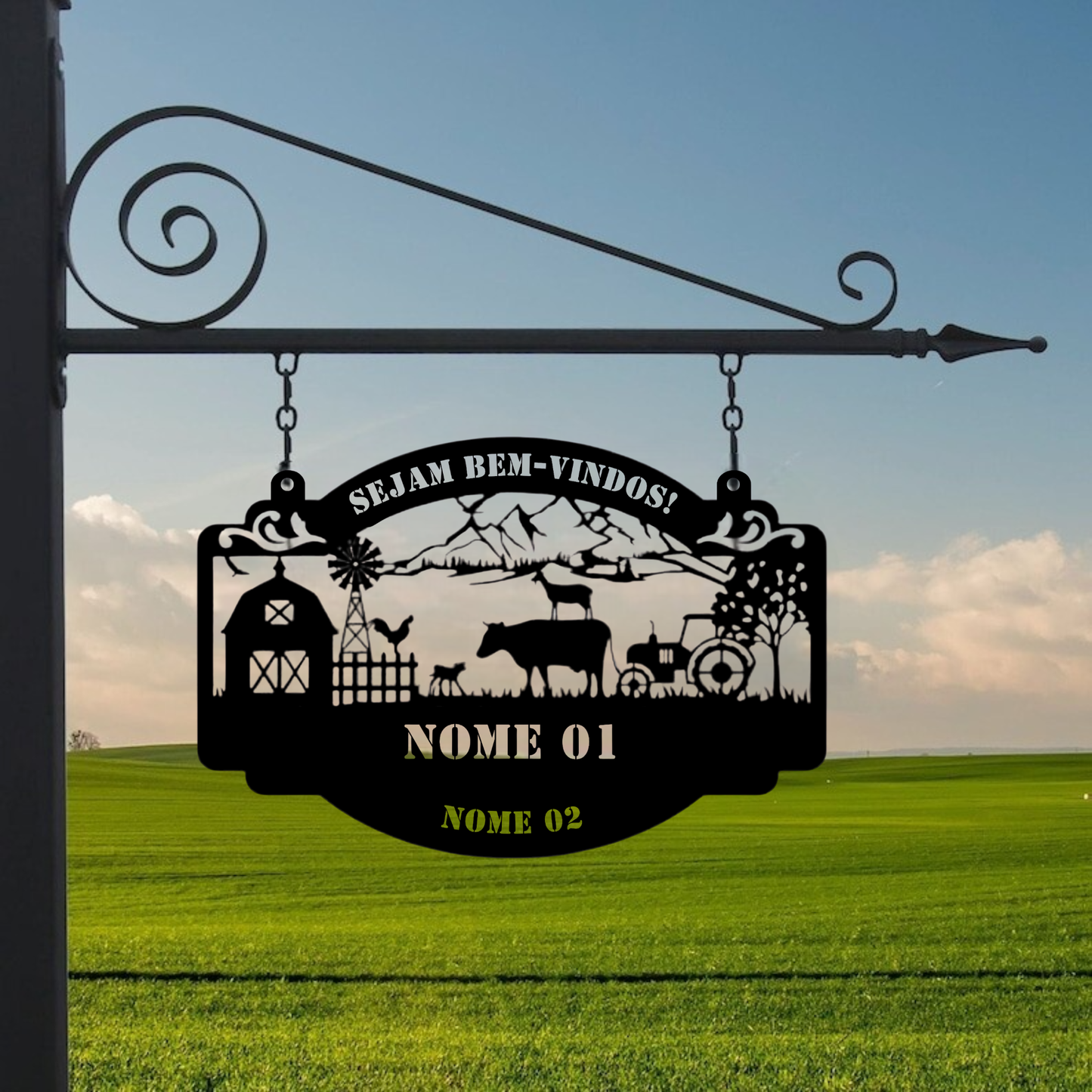 Placa Fazenda V