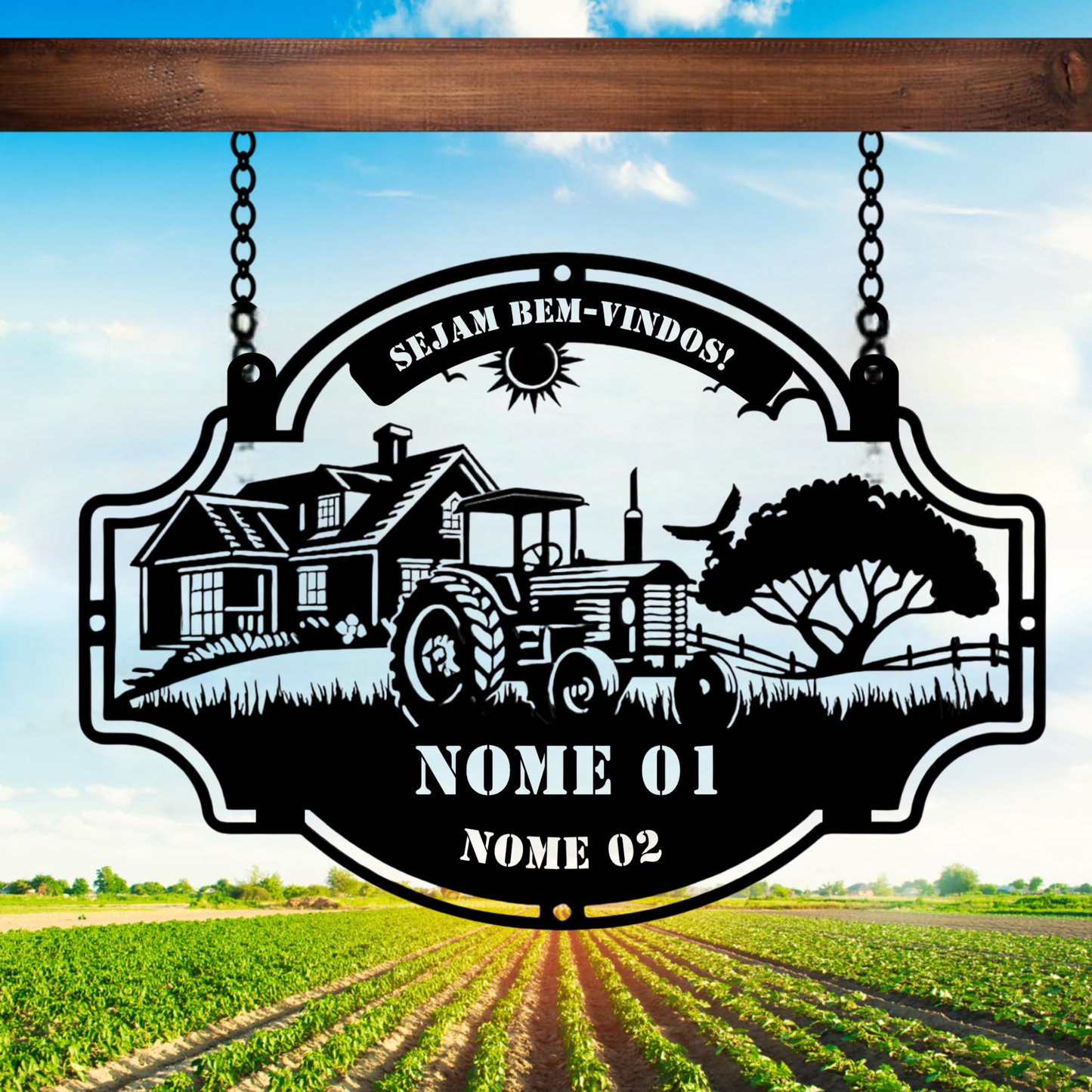 Placa Fazenda VI