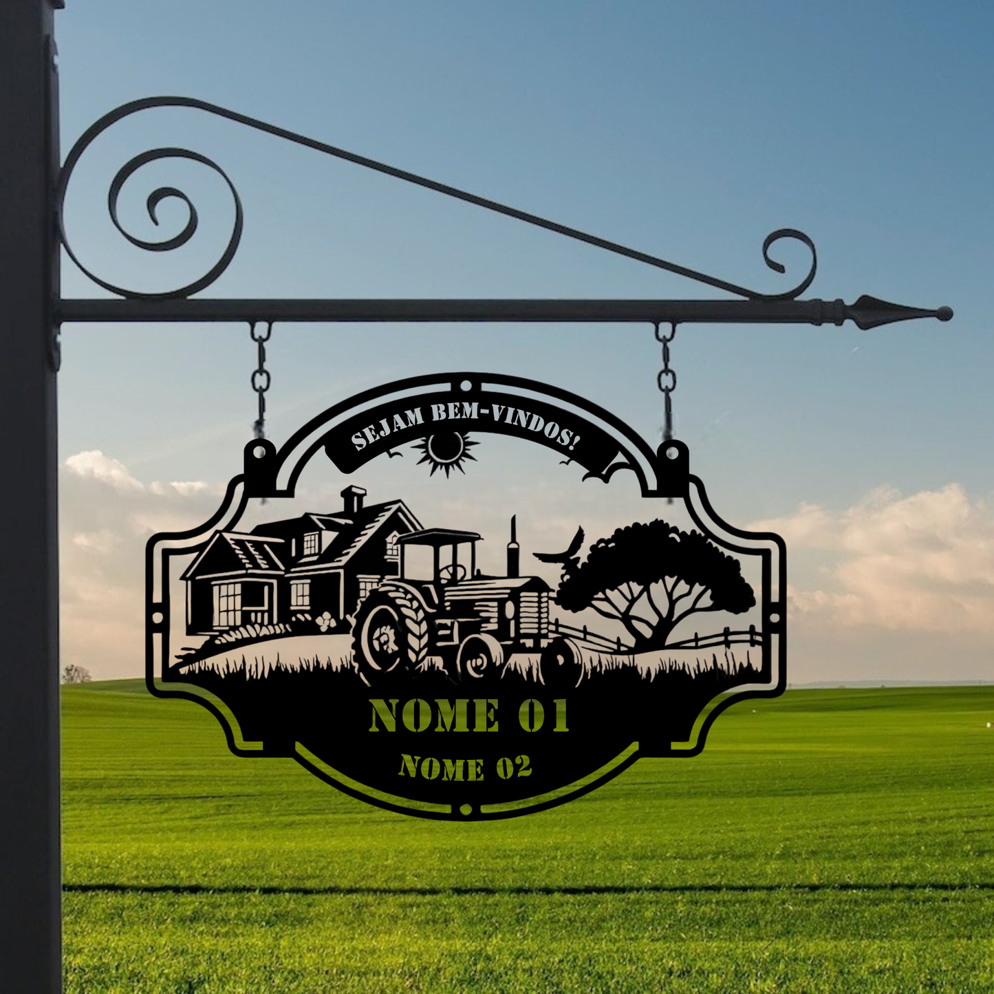Placa Fazenda VI