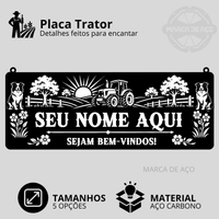 Placa Trator
