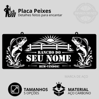 Placa Peixes