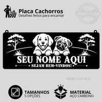 Placa Cachorros