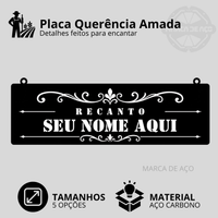 Placa Querência Amada