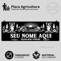 Placa Agricultura