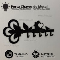 Porta Chaves de Metal