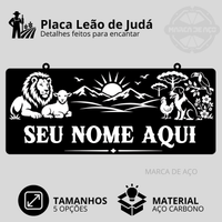 Placa Leão de Judá