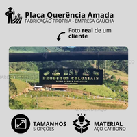 Placa Querência Amada