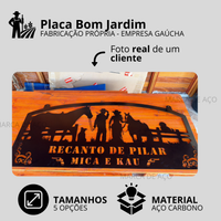 Placa Bom Jardim