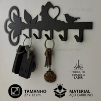 Porta Chaves de Metal