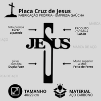 Placa Cruz de Jesus