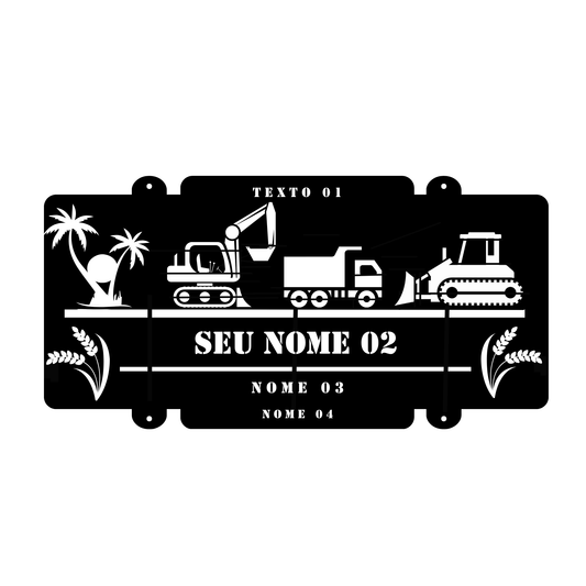 Placa Terraplenagem