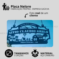 Placa Nelore