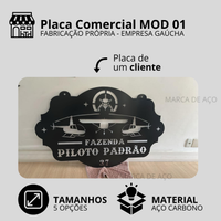 Placa Comercial MOD 01