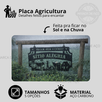 Placa Agricultura