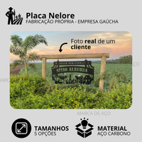 Placa Nelore