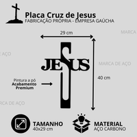 Placa Cruz de Jesus
