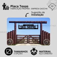 Placa Texas