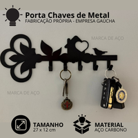 Porta Chaves de Metal