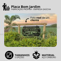 Placa Bom Jardim