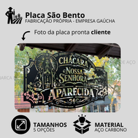 Placa São Bento