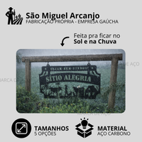 Placa São Miguel Arcanjo