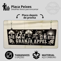 Placa Peixes