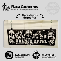 Placa Cachorros