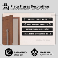 Placa Frases Decorativas