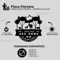 Placa Floresta