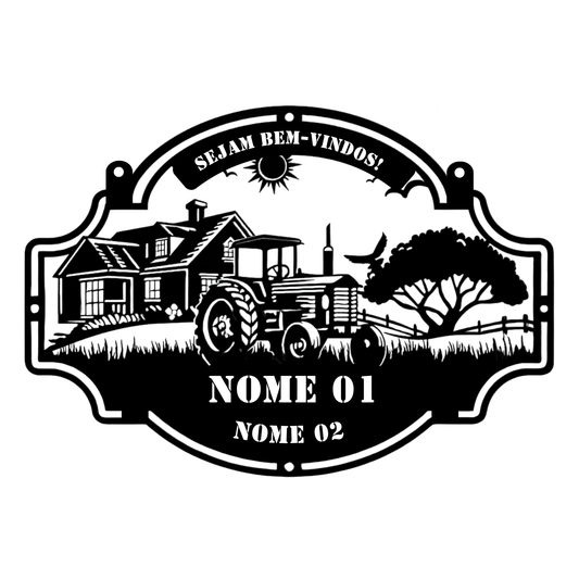 Placa Fazenda VI