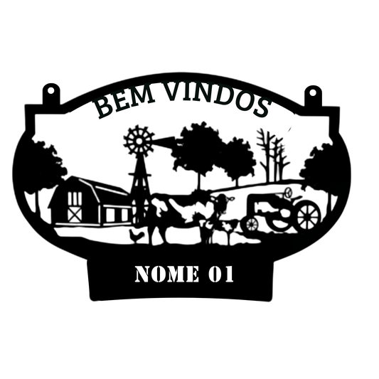 Placa Fazenda VII