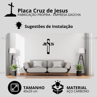 Placa Cruz de Jesus