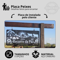 Placa Peixes