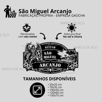 Placa São Miguel Arcanjo