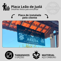 Placa Leão de Judá