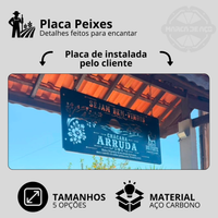 Placa Peixes