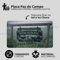 Placa Paz do Campo