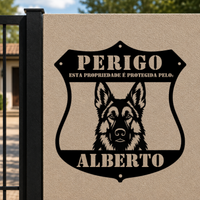Placa Pastor Alemão