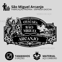 Placa São Miguel Arcanjo